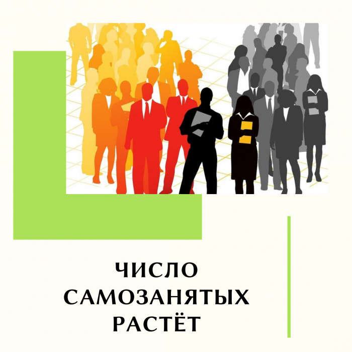 Число самозанятых растет