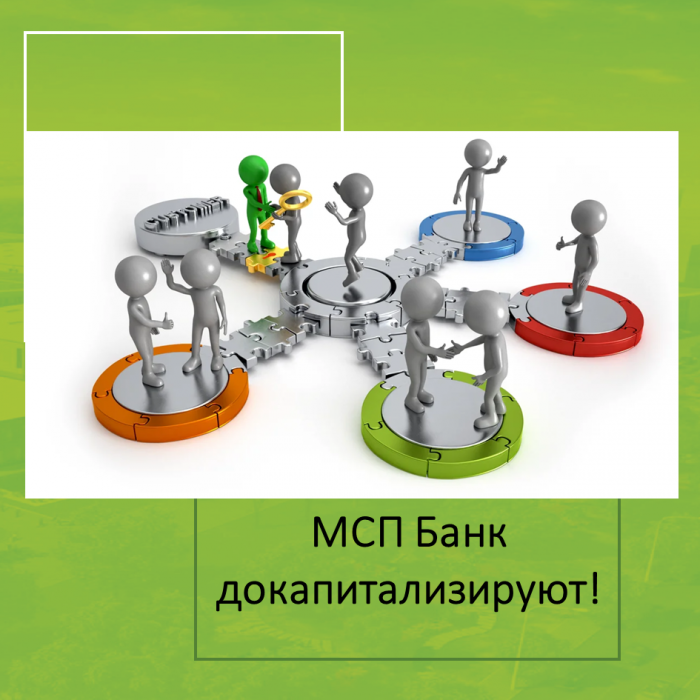МСП БАНК ДОКАПИТАЛИЗИРУЮТ НА 9 МЛРД РУБЛЕЙ
