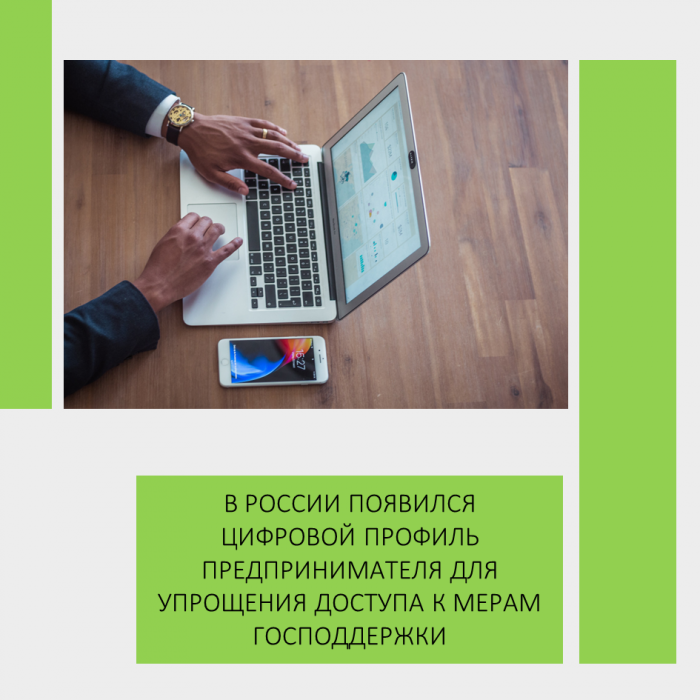 В РОССИИ ПОЯВИЛСЯ ЦИФРОВОЙ ПРОФИЛЬ ПРЕДПРИНИМАТЕЛЯ ДЛЯ УПРОЩЕНИЯ ДОСТУПА К МЕРАМ ГОСПОДДЕРЖКИ