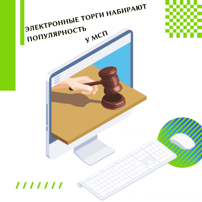 ЭЛЕКТРОННЫЕ ТОРГИ НАБИРАЮТ ПОПУЛЯРНОСТЬ У МСП